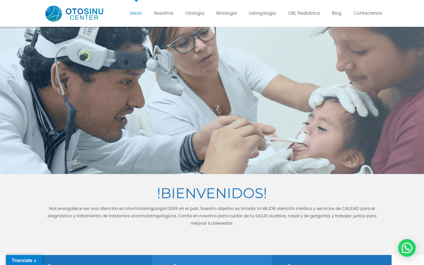 Sitio de Dr. Walter Florez Guerra — Otosinucenter